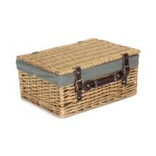 Red Hamper Cesta de picnic de mimbre color crema de 40 cm - Gris - Ver 3