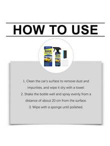 Automotive Ceramic Spray, Car Body Paint Coating Hydrophobic Anti-Fouling Renewal Agent - Liquid - View 10