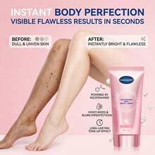 80克便携式烟酰胺面霜，一步到位，柔滑肌肤，提亮肤色，遮盖瑕疵和痘印，打造自然透亮肤色，全身适用，淡雅香氛，持久保湿。 - 粉紅色 - 查看 1