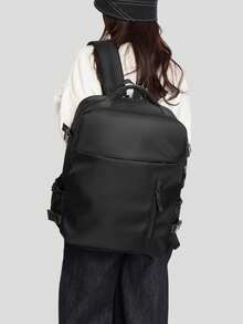 Dedoo Women's Polyester Laptop Backpack, Multi-Pocket Design, Lightweight Casual, Suitable For Students, Office, Travel And Daily Activities - Multicolor - View 6