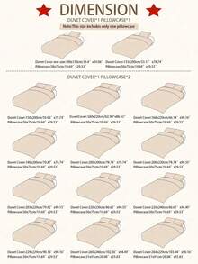 2/3件套植物绿叶粉色花卉图案被套床品套装，柔软透气，不易起皱，提升睡眠质量，奢华酒店风格，送给父母朋友的礼物，双面双色绗缝被套*1，枕套*1/2，特大号、大号、标准双人床、单人床尺寸 - 彩色 - 查看 3