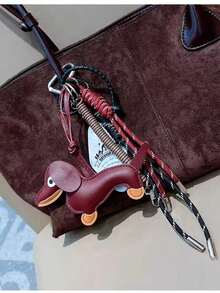 Dachshund Bag Charm - Tennis Luxury Cartoon Keychain, Great Party Gift, Suitable For Friends, Couples, Birthday And Holiday Gifts - Multicolor - View 2