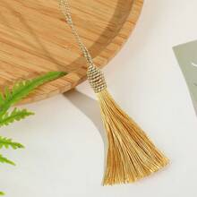 10pcs 13cm Polyester Silk Tassel Mixed Color Bookmarks, Curtain Sewing DIY Handicraft Decorative Hanging Ornaments - Tassels - View 32
