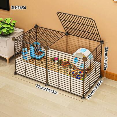 Expandable Interlocking Pet Playpen, Suitable For Rabbits, Guinea Pigs, Kittens, Puppies And Other Small Animals