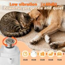2 In 1 Pet Nail Clipper And Grinder With Dual LED Lights, USB Rechargeable Electric Nail File For Small Medium Large Dogs Cats, Quiet Pet Grooming Kit With Splash Guard, Cat Dog Claw Trimmer - A - View 4