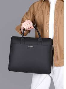 Cặp xách tay nam kiểu dáng thường ngày, túi đựng laptop cỡ lớn dành cho công sở và đi làm. - A - Xem 6