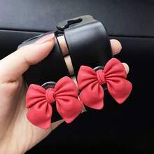 Car Hook Strong And Stable Small Hook Hidden Multifunctional Storage Rear Seat Hook,Back Of Car Accessories, Cute Bow, Rear Seats, Multifunctional Small Hooks - Plastic - View 14