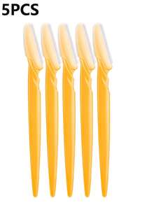 12pcs Women Eyebrow Razor, Facial & Body Hair Trimmer, Shaver, Covered Eyebrow Grooming Mini Beauty Tool Kit - Multicolor - View 11