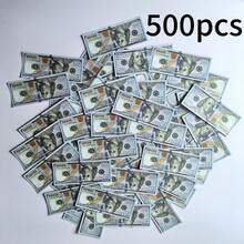 500张仿真美元钞票道具，迷你逼真美元钞票道具，氛围营造道具，耐用纸质材料，适用于家居装饰、派对、生日、圣诞节、复活节、新年等节日，收藏道具 - 查看 5