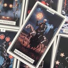 骷髅塔罗牌，78张卡牌，巫术塔罗牌，休闲派对纸牌游戏 - Skeleton Tarot - 查看 6