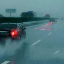 LED Laser Car Fog Light, Anti-Collision Rear Vehicle Light, Brake Warning Lamp, Anti-Collision Rear Fog For Car End INBN - A - View 3