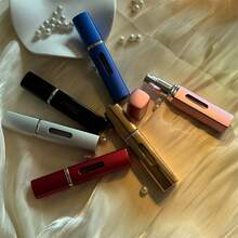 0.27oz Reusable Dispensing Bottle, Mini Perfume Atomizer Portable Travel Dispenser Sample Spray Empty Bottle, Refillable Cosmetic Spray Bottle Travel Portable Dispenser Mini Spray Empty Bottle, Suitable For Travel And Outing Accessory For Any Occasion - Đỏ - Xem 3