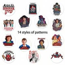 1 Roll Themed Roll Stickers, Popular Film And Television Creative Peripheral Decorations, Hand Account Books, Desk Stickers, The Perfect Holiday Gift, A Present For Fans And Friends(Random Style) - Multicolor - View 5