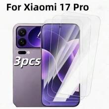 3pcs/Pack, Screen Protector, Compatible With Xiaomi 13/13T/13T Pro/14/14T/14T Pro/15/15T/15T Pro/17/17 Pro/17 Promax/17 Ultra, High Definition Transparent Screen Protector, Anti-Scratch Anti-Drop Fashionable Tempered Glass Screen Protector, Tempered Glass Screen Protector, Tough 9H+, Compatible Screen Protector, Anti-Shatter Durable, Easy To Install, Bubble-Free, Essential For Screen Protection, Suitable For Daily, Office, Home And Other Occasions, Waterproof, Shockproof, Anti-Drop, Anti-Scratch, Full Coverage - Clear - View 10