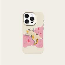 El diseño de un gato atigrado estirando el cuerpo sobre un fondo rosa está hecho de material TPU y es adecuado para fundas de  17 Pro Max. Presenta un diseño empresarial de calidad, diseños modernos para los modelos 13 Pro, 16+, 14, 15, 11 y 17. Es duradero, a prueba de caídas y protector, con una apariencia sencilla y hermosa, adecuado para diversas ocasiones. - Colores mixtos 1 - Ver 8