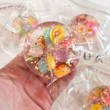 1件 2026新款手工暖心定制礼品 - 八宝麦芽糖慢回弹舒缓球,放松艺术品,独特创意纪念品 - 生日、复活节、情人节完美礼物 - 彩色 - 查看 6