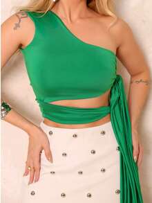 Knitted Fabric Holiday Night Bachelorette Party Trip - 綠色 - 查看 4