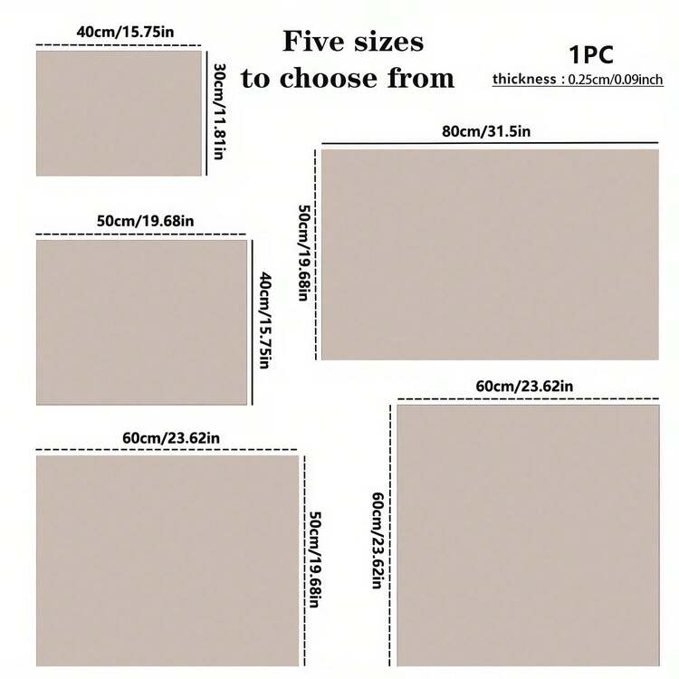 1pc Super Absorbent Quick Dry Non-Slip Kitchen Mat - Dish Drying Mat With Non-Slip Base, Suitable For Coffee Bar, Dining Table - Easy Clean Surface And Fast Drying Design, Fits Modern Or Traditional Kitchen, Coffee Bar Accessories, Stylish Home Decor - Khaki - View 9