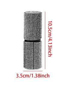 1 Pincel Retrátil Portátil para Pó, Pincel de Maquiagem Multifuncional com Cristais Brilhantes, Pincel para Blush, Pincel para Pó Solto, Cerdas Macias de Nylon, Ideal para Uso Doméstico ou em Viagens para Aplicação de Maquiagem Líquida, Essencial para Viagens, Presente de Dia dos Namorados, Custo-Benefício, Pincel de Maquiagem para Viagem, Presente para Mulheres, Essencial para Maquiadores, Kit de Maquiagem Profissional - Multicolorido - Ver 10