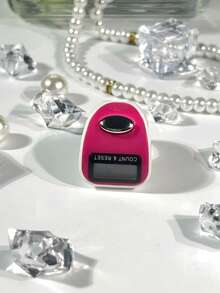 Ultra-Light Mini Counter With Ring Design, Convenient To Carry, Large Display Screen For Clear Reading - Multicolor - View 5