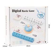 Children's Math Thinking Training, Numerical Calculation, Tabletop Games, Puzzle Area Toys - Multicolor - View 11