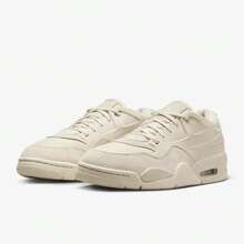 Nike Jordan Air Jordan 4低筒 復古籃球鞋女款淺米色 - 淺米色 - 查看 5