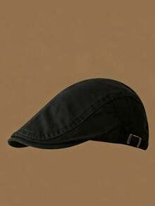 French Retro Forward Cap, New Spring/Autumn Large Circumference Beret - A - View 8