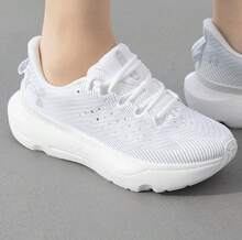 Under Armour New Women's Low-Top Fashionable Cushioned Sports Training Running Shoes - White - View 6