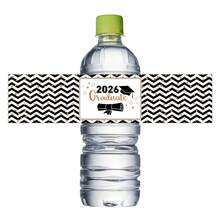 20pcs/10sheets 2026 Graduation Water Bottle Labels, Graduation Water Bottle Wrapper Stickers, Congrats Grad Bottle Labels For Graduation Party Decor, Party Favor - Multicolor - View 4