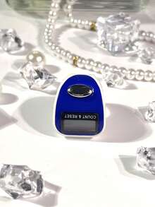 Ultra-Light Mini Counter With Ring Design, Convenient To Carry, Large Display Screen For Clear Reading - Multicolor - View 6