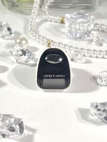 Ultra-Light Mini Counter With Ring Design, Convenient To Carry, Large Display Screen For Clear Reading - Multicolor - View 2