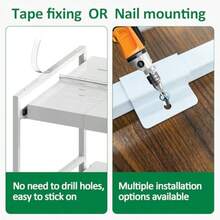 REALINN - Organizador de gabinete extraíble de 2 niveles estantes deslizantes de 21 pulgadas de profundidad cajones expandibles de 14 a 22.5 pulgadas de ancho resistentes para ollas de cocina - Blanco - Ver 7