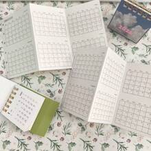 2pcs 2026 Monthly Planner Refill Inserts, A7/M5 Size, Special Paper, Double-Sided Printing, Loose-Leaf, For Check-In, Comes With 2026 Mini Calendar - 2026 Tri-fold Brochure - View 14