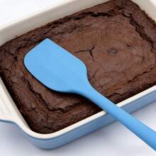 1/3/5/10件装硅胶奶油刮刀，一体式糖霜刮刀，耐热烘焙刮刀，厨房搅拌面糊刀 - 彩色 - 查看 3