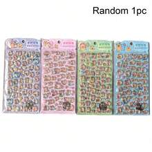1pc Water Vole Stamp Resin Sticker - Funny Decorative Item Suitable For Scrapbooking And Handicrafts, Cute Decorative Item Suitable For Handicrafts And Electronic Device Decoration Gifts - Multicolor - View 14