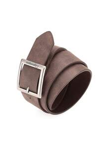 1pc New Buckle PU Leather Belt, Minimalist Casual Unisex Design, Suitable For All Seasons Daily Wear Or Gift - BH1027 - View 11