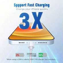 20W 超快充电 USB-C 充电器，可选配 200 厘米 USB-C 转 USB-C 数据线。兼容 17/16/15，兼容三星 S26/S25/S24/S23/S22。非常适合家庭、办公室和旅行使用。 - 美規A型插(110-127V) - 查看 7