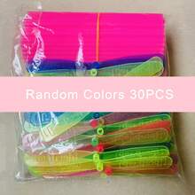 10/20/30pcs Random Color Plastic Dragonfly Flying Outdoor Interactive Dragonfly Helicopter Toy - Multicolor - View 7