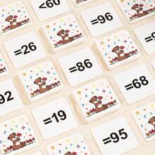 Children's Math Thinking Training, Numerical Calculation, Tabletop Games, Puzzle Area Toys - Multicolor - View 5