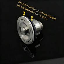 Bộ thoát nước bồn rửa bằng thép không gỉ, phù hợp với bồn rửa đơn/đôi, chống mùi hôi, ống composite dẻo, có lỗ thoát tràn, chống tắc nghẽn, chất liệu dày dặn bền chắc, độ dẻo dai cao, cấu trúc trong suốt, dễ sử dụng. - A - Xem 11