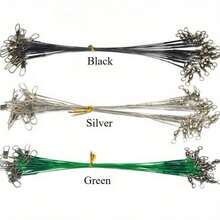 Avlcoaky 60pcs/ Set Steel Wire Sea Fishing Leader Line - Multicolor - View 6