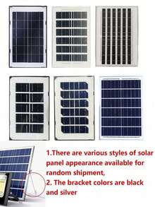 Outdoor Solar Lights, LED Solar Security Lights With Remote Control, Solar Powered, Auto On/Off Dusk To Dawn, Waterproof, Equivalent To LED Floodlight, Suitable For Yard, Patio, Garage, Garden - Solar Lights - View 9
