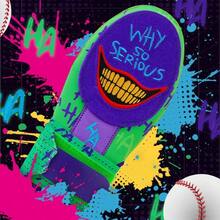 Baseball Sliding Mitt - Sliding Mitt Youth - Drippy Drip Accessory Gingerbread Man, Scary HaHa - Softball - Horror HaHa - View 3