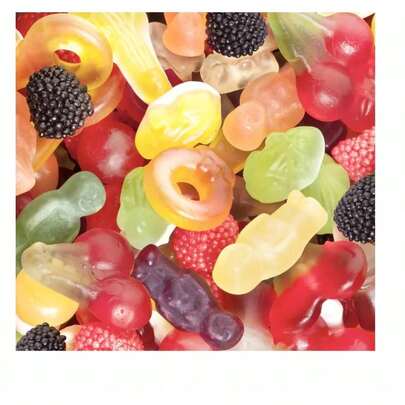 HARIBO HAR1BO Maxipack World Mix 1KG irresistible surtido de caramelos de goma divertidos de diferentes sabores, colores y texturas. Sabor de Har1bo original calidad de confianza