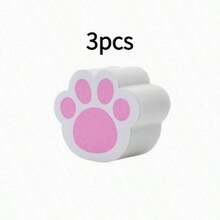 3片装创意猫爪镜面清洁湿巾 - 浴室玻璃清洁剂、去污剂、海绵、无刮痕魔力海绵 - 瞬间去除污渍和水垢，实现洁净如新，浴室清洁的奇迹 - 多色 - 查看 15