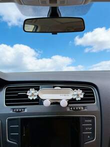 车载手机支架，爱车五瓣花车载支架，车载出风口支架，手机导航固定支架 - 彩色 - 查看 10