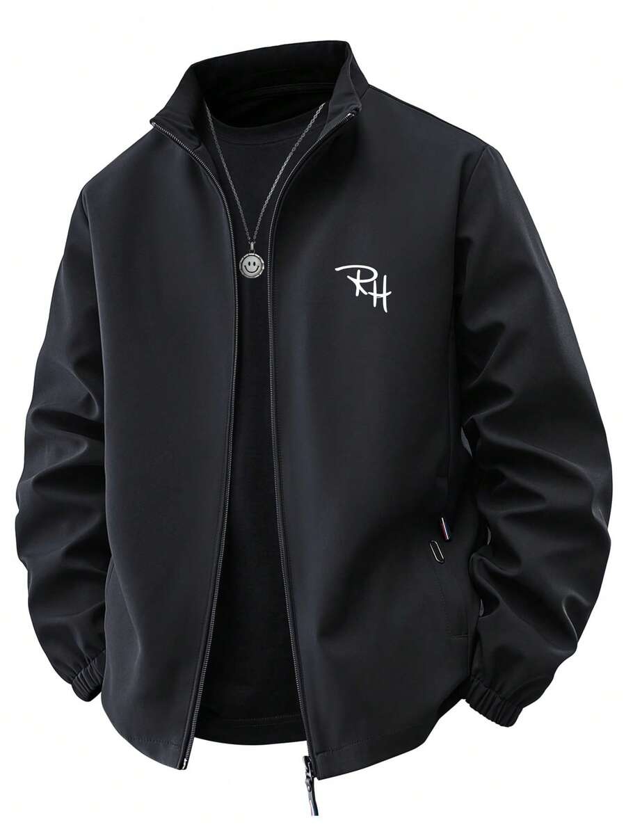 Men Jackets And Coats - Black - View 1