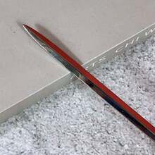 8.5inch 21cm Metal Red Katana Model Long Sword Sabre Anime Cosplay Accessories Prop Unsharpened Knife Blade Real Size Japanese Katana Original Samurai Sword Sabre Figure Model Gift - Style-a - View 6