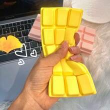 Realistic Chocolate Bar Squishy Toy, Slow Rebound Stress Relief Squeeze Toy, Soft Texture For Students - Multicolor - View 7