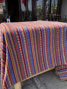 1 Bộ 100 * 150 Cm/ 39,4 * 59 Inch Vải lanh Teramila Khăn trải bàn quầy bar khách sạn, Vỏ gối, Vỏ ghế sofa, Rèm chắp vá Vật liệu trang trí - Nhiều màu - Xem 34